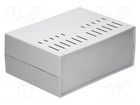 Y: 217mm Enclosure: with panel X: 294mm Z: 120mm grey vented