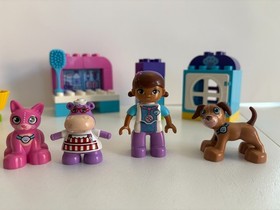 LEGO DUPLO Doc McStuffins Pet Vet Care 10828 &ndash; Retired &ndash; Complete &ndash; Hippo Figure