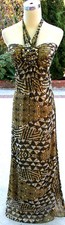 NWT BCBG MAX AZRIA 388 GLDNCANARY Formal Evening Gown4