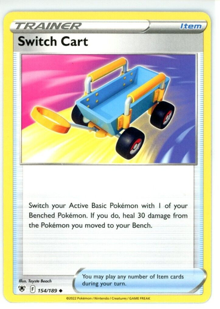 Pokemon TCG Switch Cart 154/189 Astral Radiance Regular Uncommon