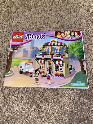LEGO Friends Heartlake Pizzeria **MANUAL ONLY** 41311 Manual