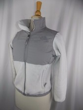 The North Face Denali Gray Fleece Zip Jacket Polartec Youth Medium