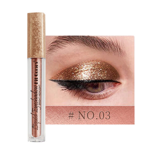 Make-Up Liquid Eyeshadow Waterproof Glitter Eyeshadow Pearlescent Eye Shadow ♢ - Picture 14 of 23