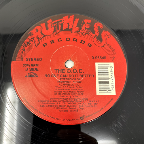 1989 - D.O.C. - It's Funky Enoough - Ruthless Records OG Pressing N.W.A. Dr. Dre - Picture 14 of 15