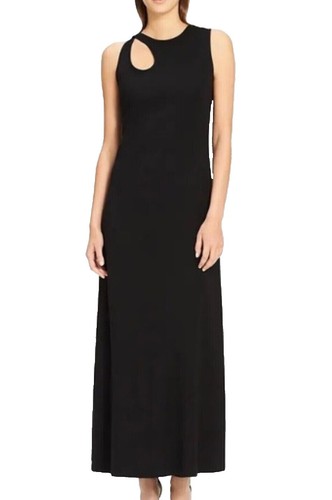 calvin klein jersey maxi dress Calvin Klein CD3N4807 Blue-Multi Chevron Spaghetti Strap Jersey Maxi Dress,  2R