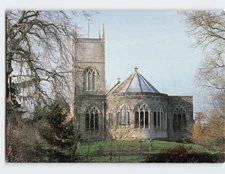 Postcard St Nicholas Church Moreton England