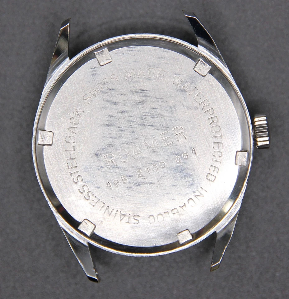 Vintage Roamer Supersport Ref 195 2100 001 1960s 17J Manual 32mm Swiss - image 3 of 4