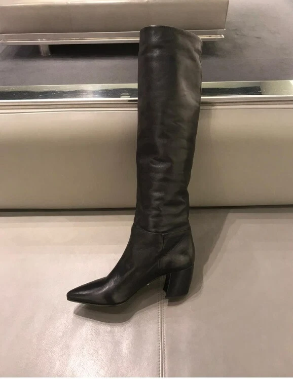 Stivale Donna Prada Nero eBay