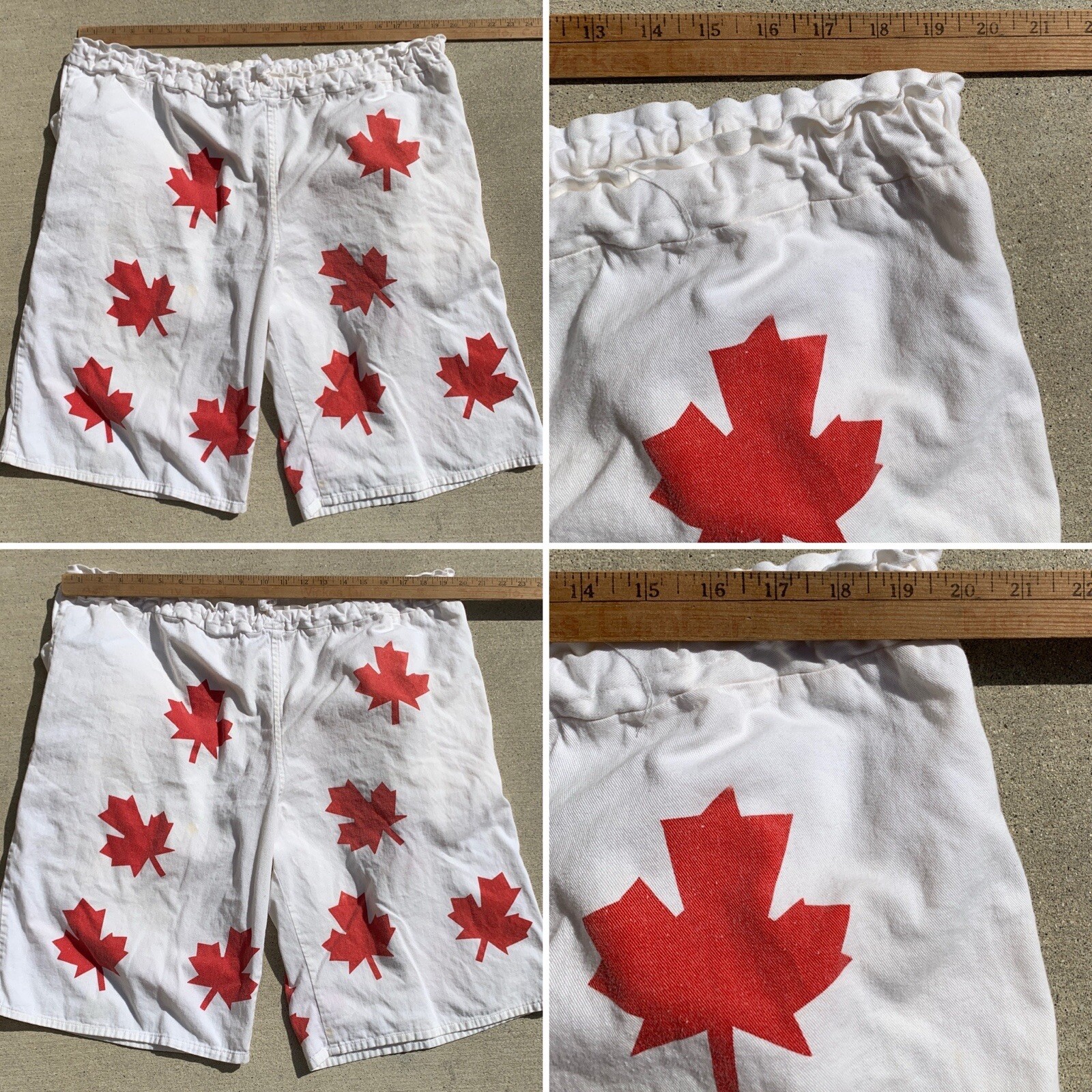 Canada Maple Leaf Canadian Draw String Waist Shor… - image 21