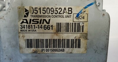 確認用(0514) P)05150952AB Dodge Ram 2014-2015 TCM transmission computer | eBay