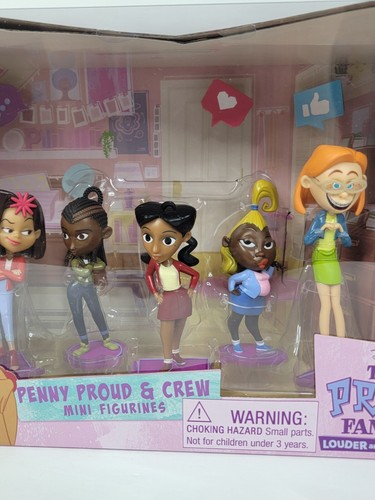 Disney The Proud Family Louder & Prouder Penny Proud & Crew Figurines Pack - Picture 11 of 12