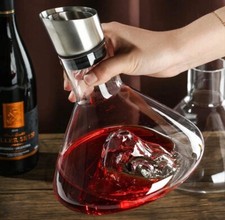 Iceberg Glass 1.5L Decanter Barware Glassware / Alcohol Wine Whisky NEW