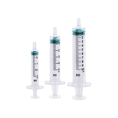 BD SMARAGD 3 STÜCK SPRITZE 2ML 5ML 10ML