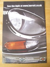 SNG BARRATT LTD SHROPSHIRE SEE THE LIGHT 2000 ADVERT A4 FILE 38
