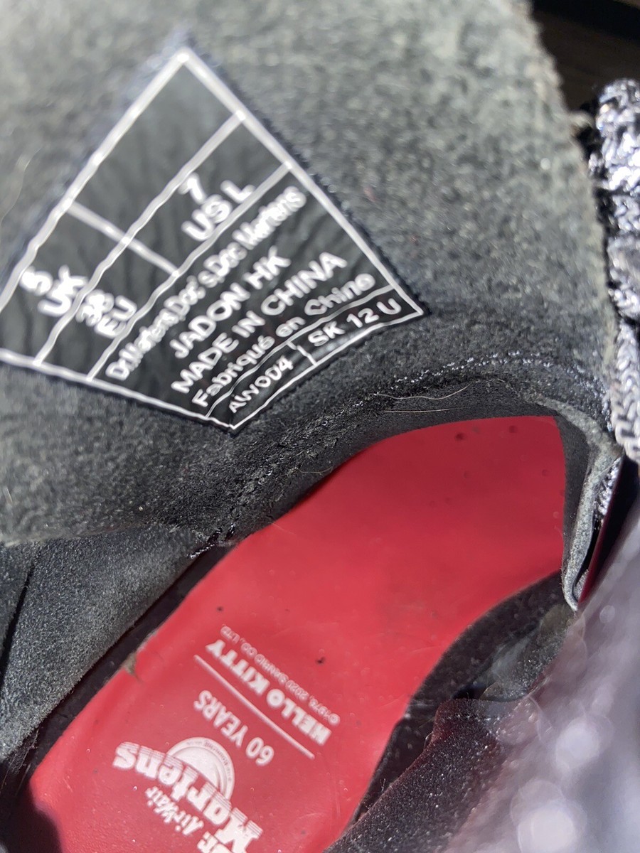 LIMITED EDITION Dr. Martens x Hello Kitty 60th Anniversary Jadon