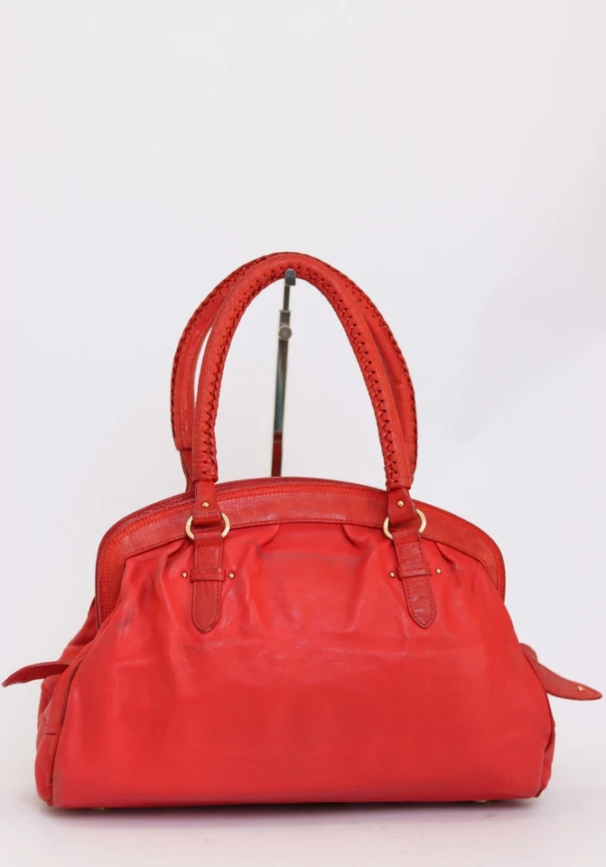 Bolso diario Dior My Dior de cuero rojo Foto 2 de 4