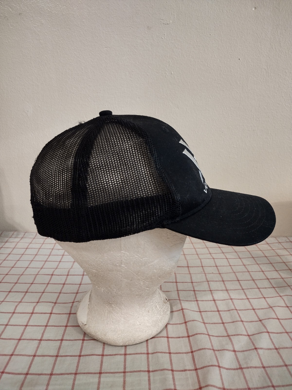 Vortex Trucker Cap Hat Black Adjustable Embroider… - image 3