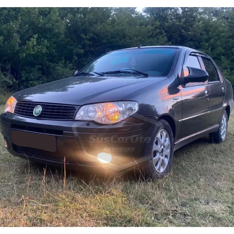 For Fiat Albea 2010-2013 Batman Bat Wing Mirror Cover Piano Black Plastic Pair Foto 3 de 4