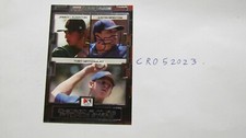 2008 Tristar Justin Bristow signed Baseball Card