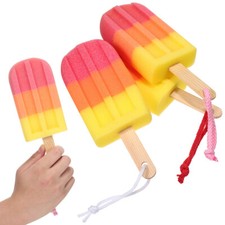 3Pcs Body Brush Bath Sponges For Bathing Kids Disposable Elderly Loofahs