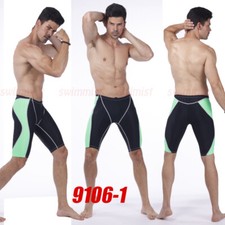 NWT HXBY 9106-1 SHARKSKIN COMPETITION TRAINING RACING JAMMERS M 23.5-26" Sz24-26