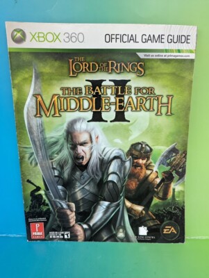 Xbox 360: LORD OF THE RINGS BATTLE FOR MIDDLE-EARTH II Prima Strategy Guide