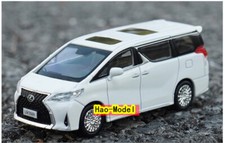 GCD 1:64 Lexus LM350H Model Car Diecast Metal Gifts Boys Toys Collection White
