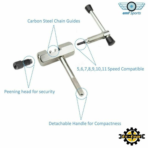 Mountainbike Fahrrad Kettensplitter Breaker Reparatur Nietenglied Pin Entfernungswerkzeug - Bild 4 von 6