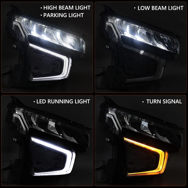 Full LED Headlight For 2021-2024 Chevy Tahoe Suburban w/ Bulb Module Passenger - Image 3 of 4