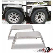 Square Trailer Fenders For Utility Cargo Trailer Pair for 14" 15" 16" Tires