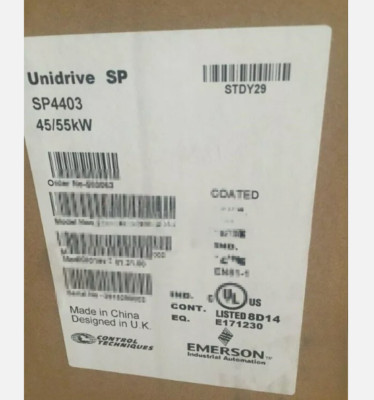 1PC New Emerson Nidec Control Techniques Unidrive SP4403 Inverter Fast Ship