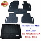 <!--F#f_0-->All weather Heavy duty rubber floor mats boot mat for Mitsubishi ASX 2010 - 2023<!--F/-->