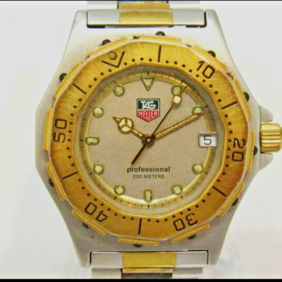 USED TAG Heuer Professional 200 Meters 934.213F Quartz Men's Watch