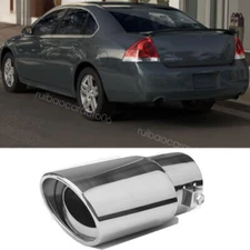 For Chevrolet Impala Exhaust Pipe Tip Rear Tail Throat Muffler Stainless Steel