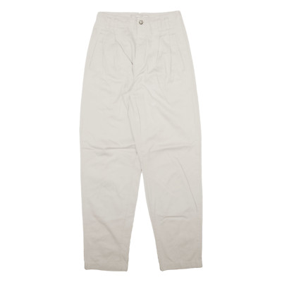 CHEROKEE Khaki Damen Hose Grau Relaxed Tapered W26 L29