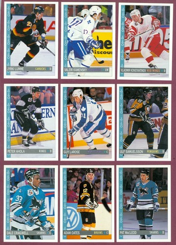 1992-93 OPC O PEE CHEE HOCKEY CARD 265-396 & ANNIVERSARY SERIES WRAPPER SEE LIST - Picture 3 of 164
