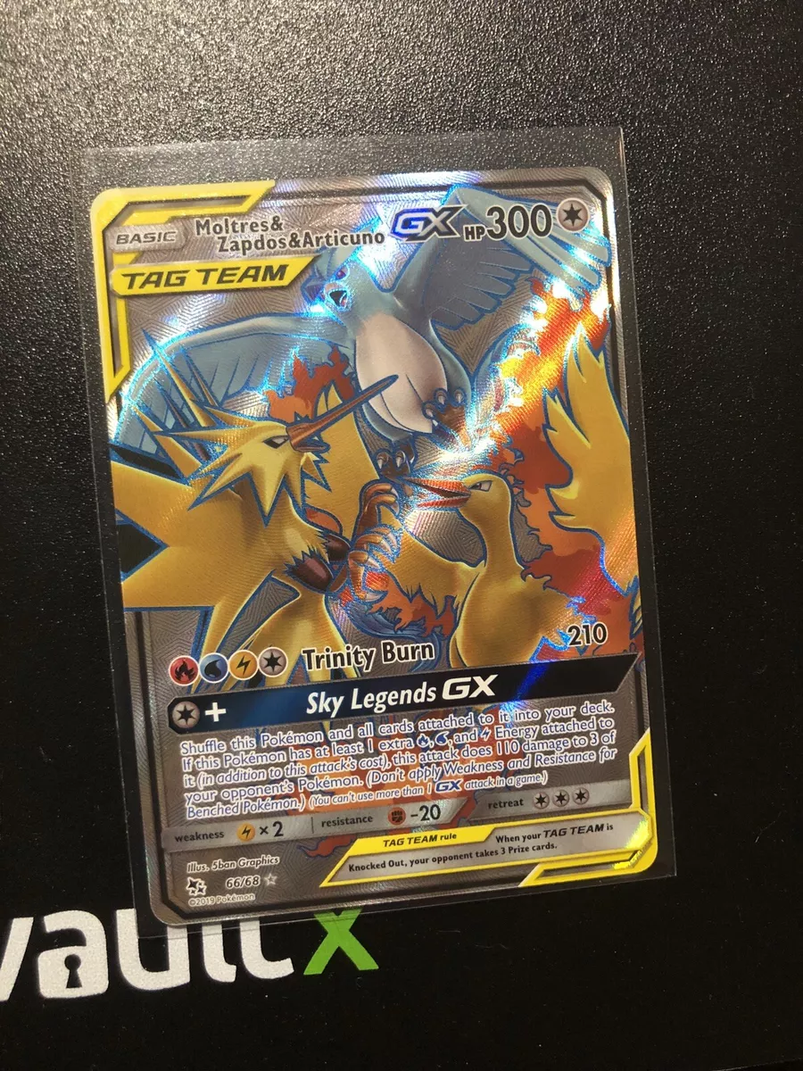 Moltres & Zapdos & Articuno GX (Full Art)