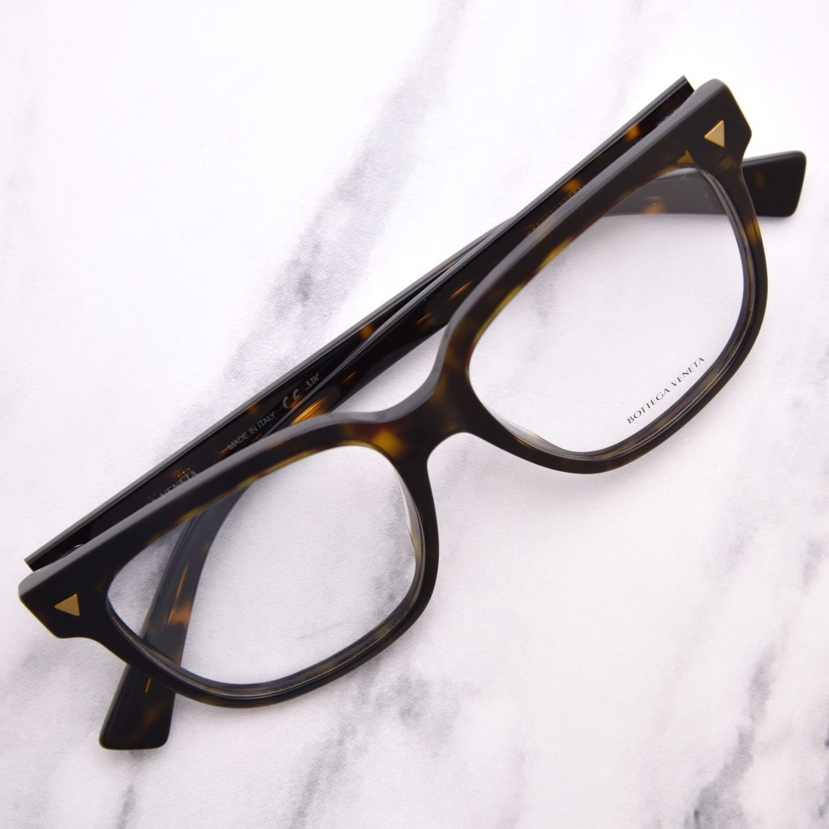 BOTTEGA VENETA キャットアイフレムメカネ BV1096O 003 Bottega Veneta BV1096O Cat Eye Glasses | Fashion Eyewear