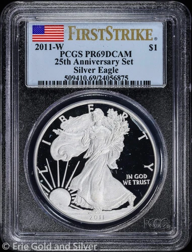 2011-W Proof $1 American Silver Eagle PCGS PR 69 DCAM | First Strike