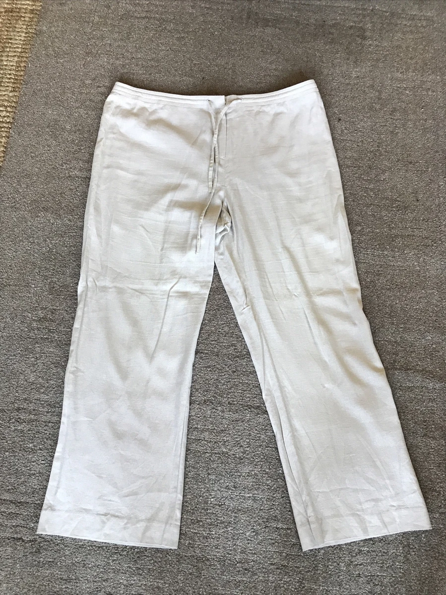 Debenhams womens linen trousers sale