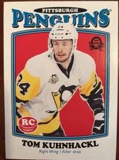 2016-17 UD Hockey Series 2 Opee Chee Retro #695 Tom Kuhnhackl