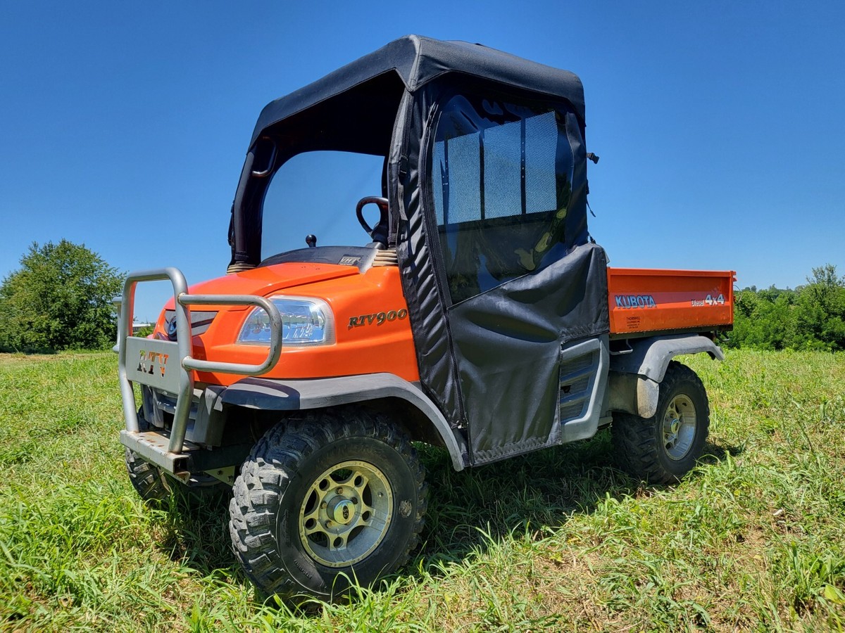 【新品・未使用】Bighorn Cubiro 25.0〜25.5㎝　幅広 Kubota RTV X1140 - Full Cab Enclosure for Hard Windshield