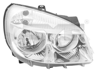 Hauptscheinwerfer TYC 20-1341-05-2 für FIAT DOBLO Großraumlimousine 223AXA1A JTD
