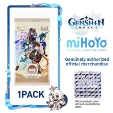 Premium Shining soul Genshin Impact Official TCG Booster Box 2.0 Anime Game Card