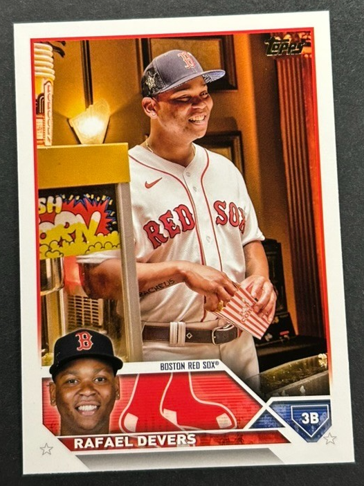 25枚限定 SSP Rafael Devers 2023 Topps WBC 2023 Topps - Rafael Devers #11 Boston Red Sox - Golden Mirror SSP