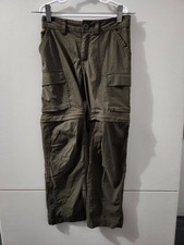 REI Coop Pants Boys S GRN Sahara Convertible Cargo Outdoor Hiking Nylon Stretch