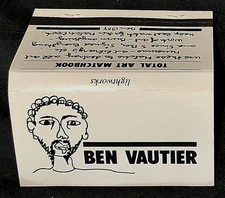 Original Vintage FLUXUS MULTIPLE BEN VAUTIER DESTROY ART MATCH BOOK BOX 1981
