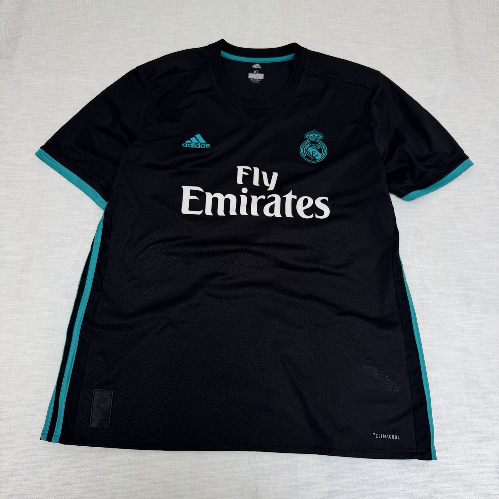 CAMISETA DE FUTBOL VISITANTE REAL MADRID 2017 2018 ADIDAS BR3543 XL