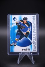Zachary Bolduc 2024-25 SP Hockey Rookie Authentics Card #117 St Louis Blues RC