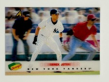 1997 Pinnacle Denny's Holograms #14 Derek Jeter New York Yankees HOF